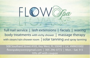 Flow Spa Ad for Keepsake